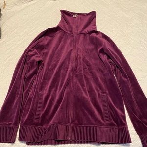 White stag purple sweater and pants Large